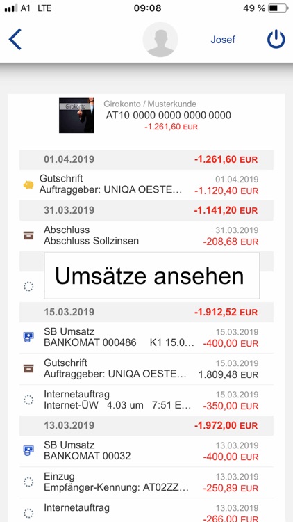 GRAWE Bankengruppe quickinfo screenshot-3