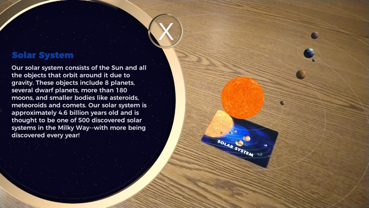 VXR AR Cards: Space & Planets