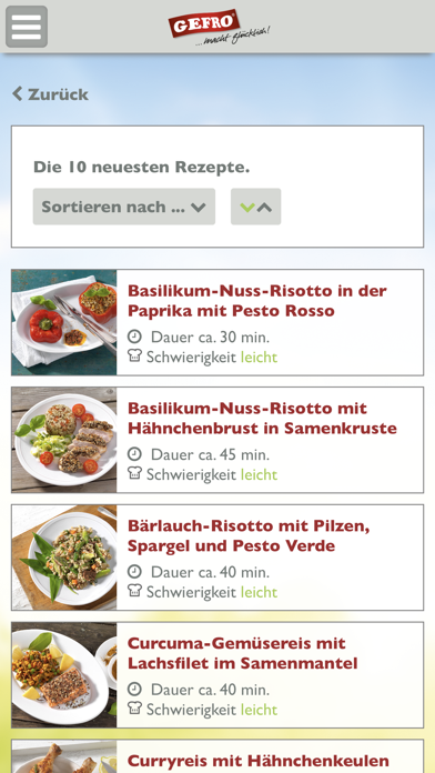 How to cancel & delete GEFRO Rezepte from iphone & ipad 4
