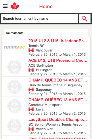 Tennis Canada Tournaments screenshot 3