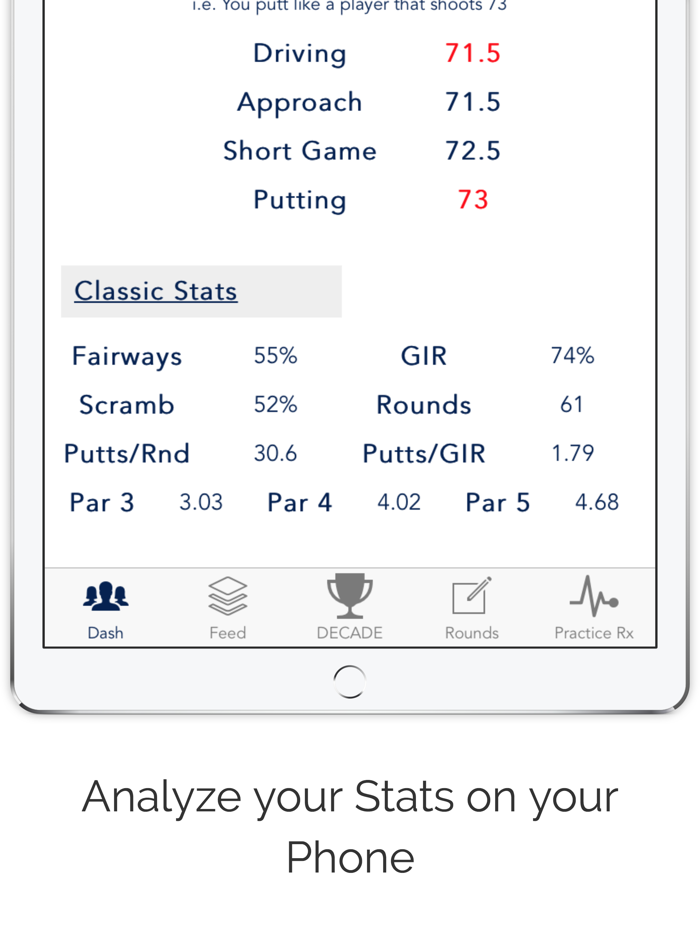 BirdieFire Stats and Scoring