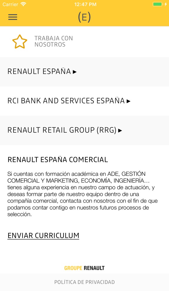 【图】Espacio Empleados Renault(截图3)