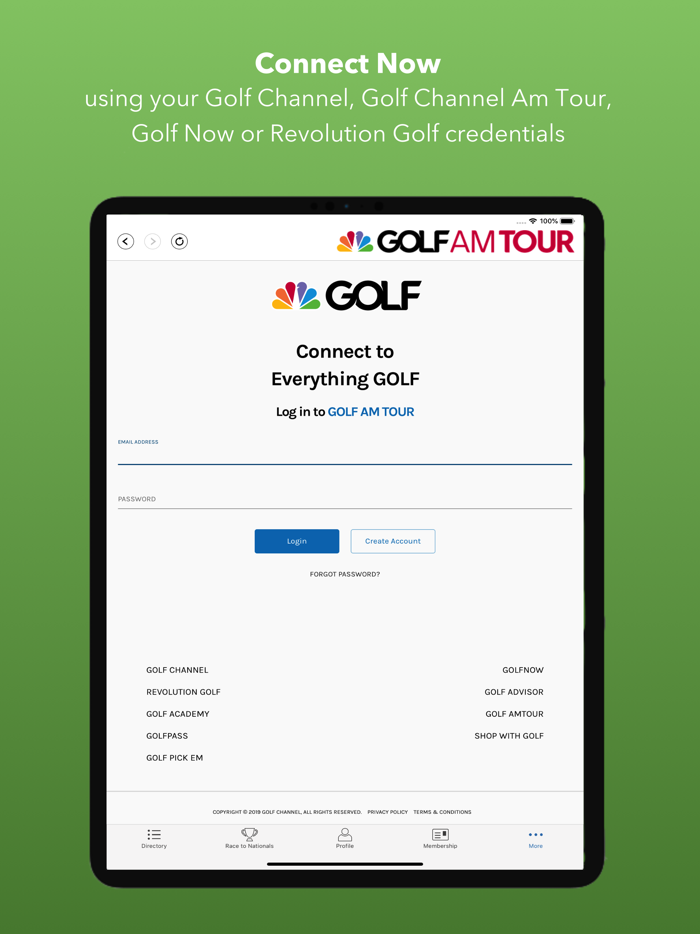 Golf Channel AM Tour