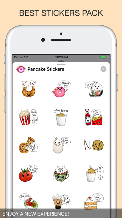 Pancake Stickers screenshot 3