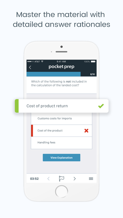 How to cancel & delete CSCP Pocket Prep from iphone & ipad 2