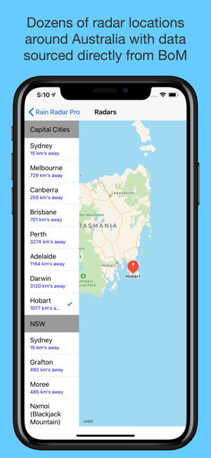 Rain Radar Lite - Aus Weather(圖2)-速報App