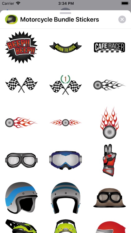 Motorcycle Bundle Stickers