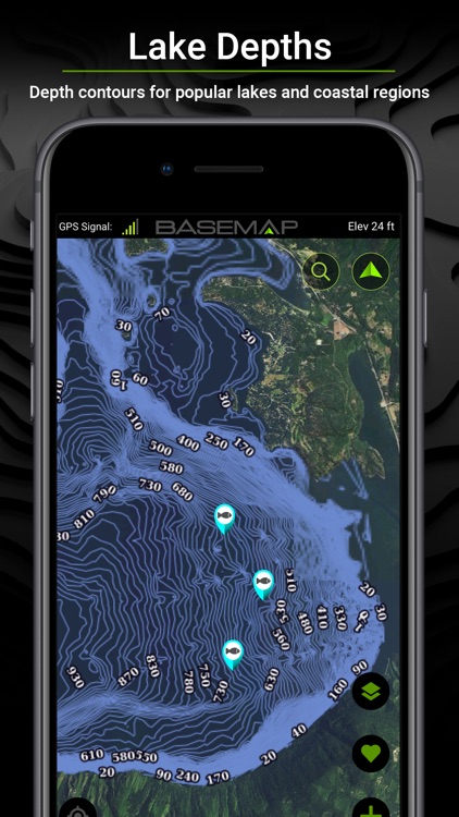 BaseMap: 3D Hunting GPS Maps screenshot-7