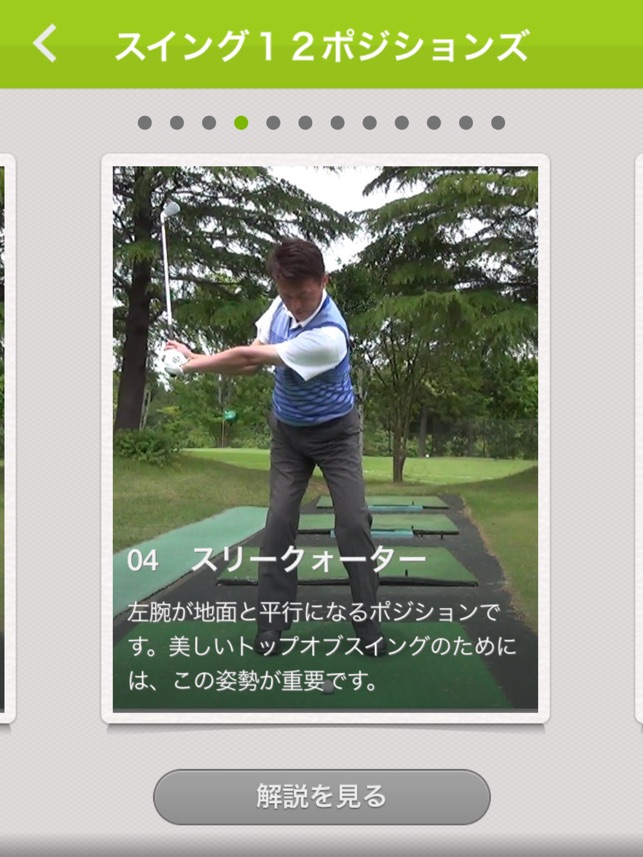 ゴルフスイングデザインバイブル 12 Positions をapp Storeで