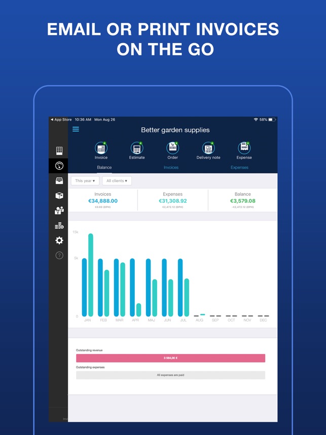Invoice & Quote Maker Billdu on the App Store Invoice & Quote Maker Billdu on the App Store