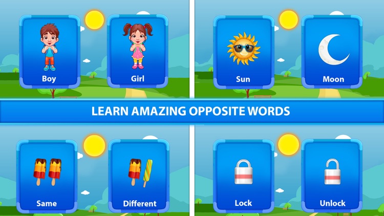 Learn Opposite Words with fun