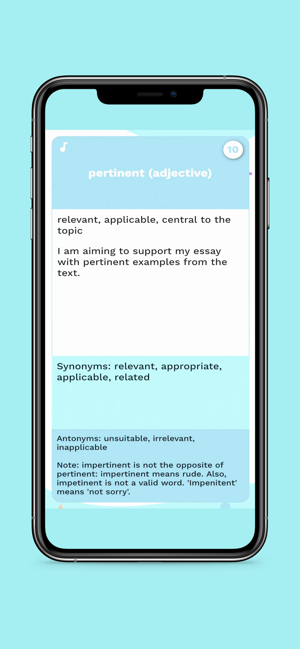 11+ Vocabulary Optimiser(圖4)-速報App