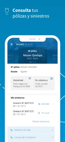 Screenshot 1 SegurCaixa AUTO iphone