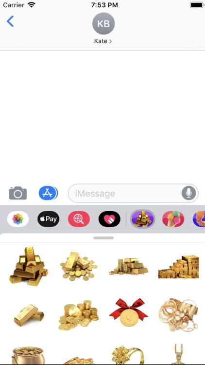 Gold-Emojis Stickers