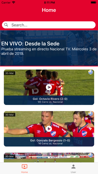 Nacional TV screenshot 2