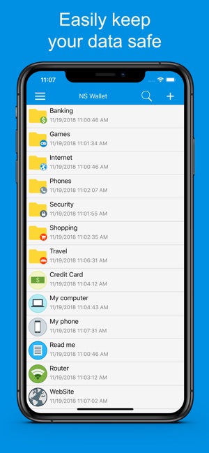 NS Wallet - password manager(圖1)-速報App