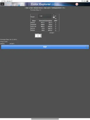 Captura de Pantalla 2 R-M Color-Explorer Online iphone