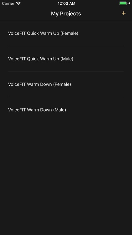 VoiceFIT Creator screenshot-5