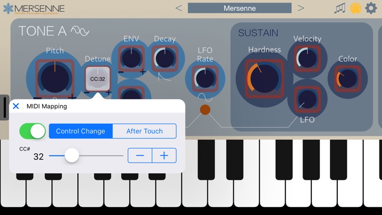 Mersenne Synthesizer