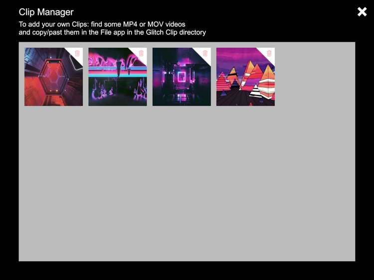 Glitch Clip: VJ for everyone screenshot-5