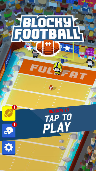 Blocky Football - Endless Arcade Runner Screenshot 6