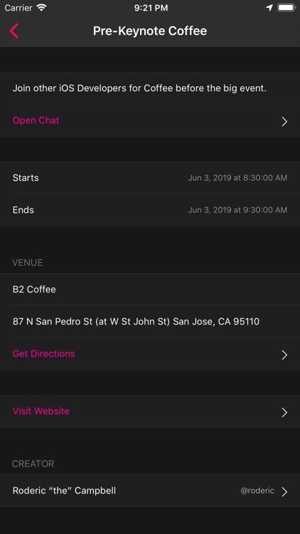 ConfFriends for WWDC