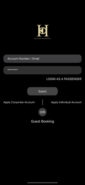 HCD Passenger & Booker app