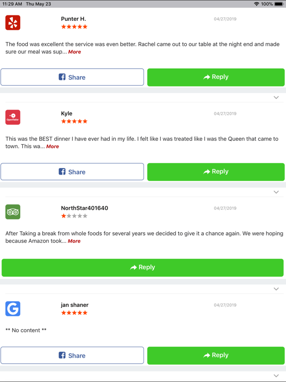 Screenshot #5 pour Reply Pro - Manage reviews