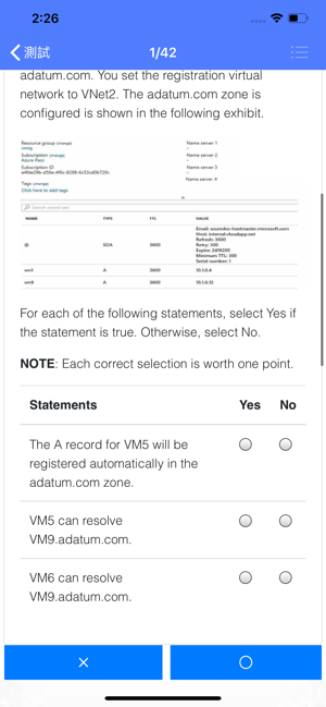 AZ-300 Azure資格認證習題集(圖3)-速報App