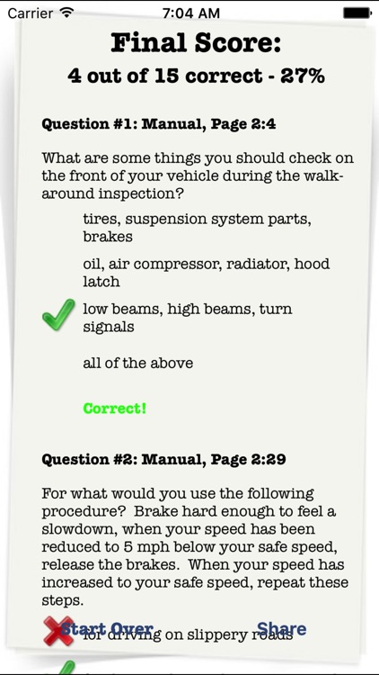 WI DMV CDL Practice Test