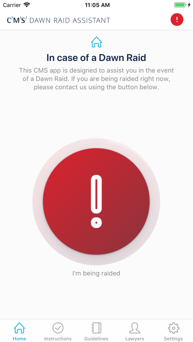 How to cancel & delete CMS Dawn Raid App from iphone & ipad 1