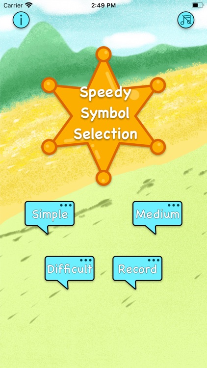 Speedy Symbol Selection