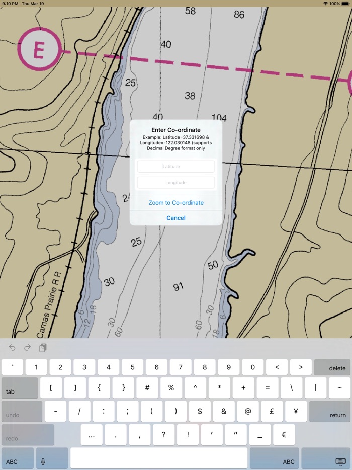 Snake River WA Marine Map