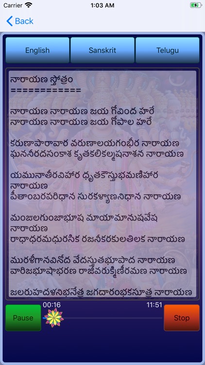 Sri Vishnusahasranama Stotram screenshot-3