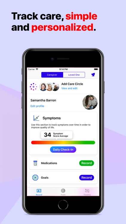 OpenCare - Track Symptoms