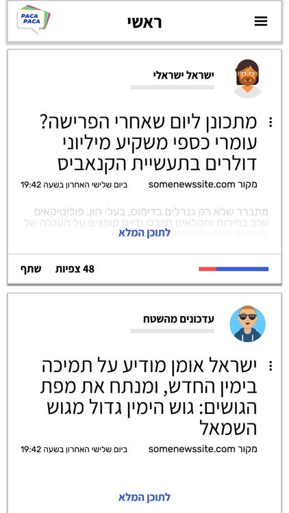 PacaPaca - עיתונות חברתית