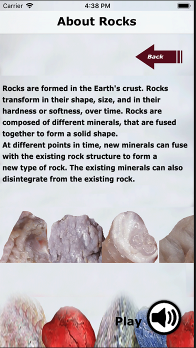 Kidz Learn Rocks screenshot 2