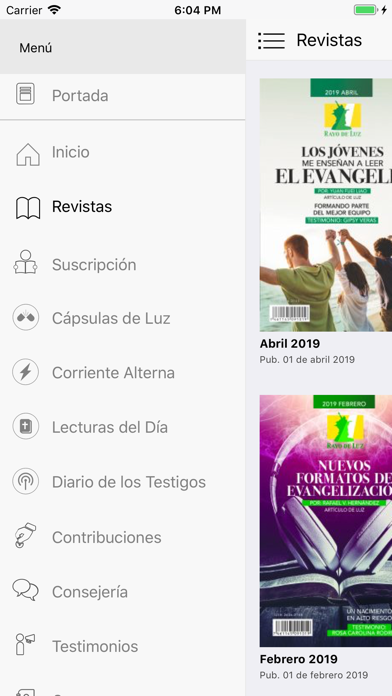 How to cancel & delete Revista Rayo De Luz from iphone & ipad 3