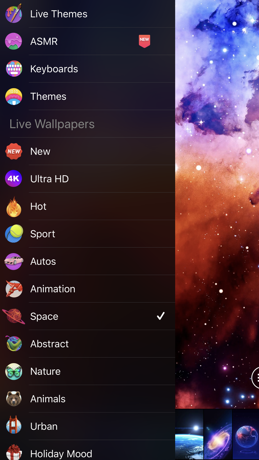 Live Wallpaper 4K Free Download App for iPhone 