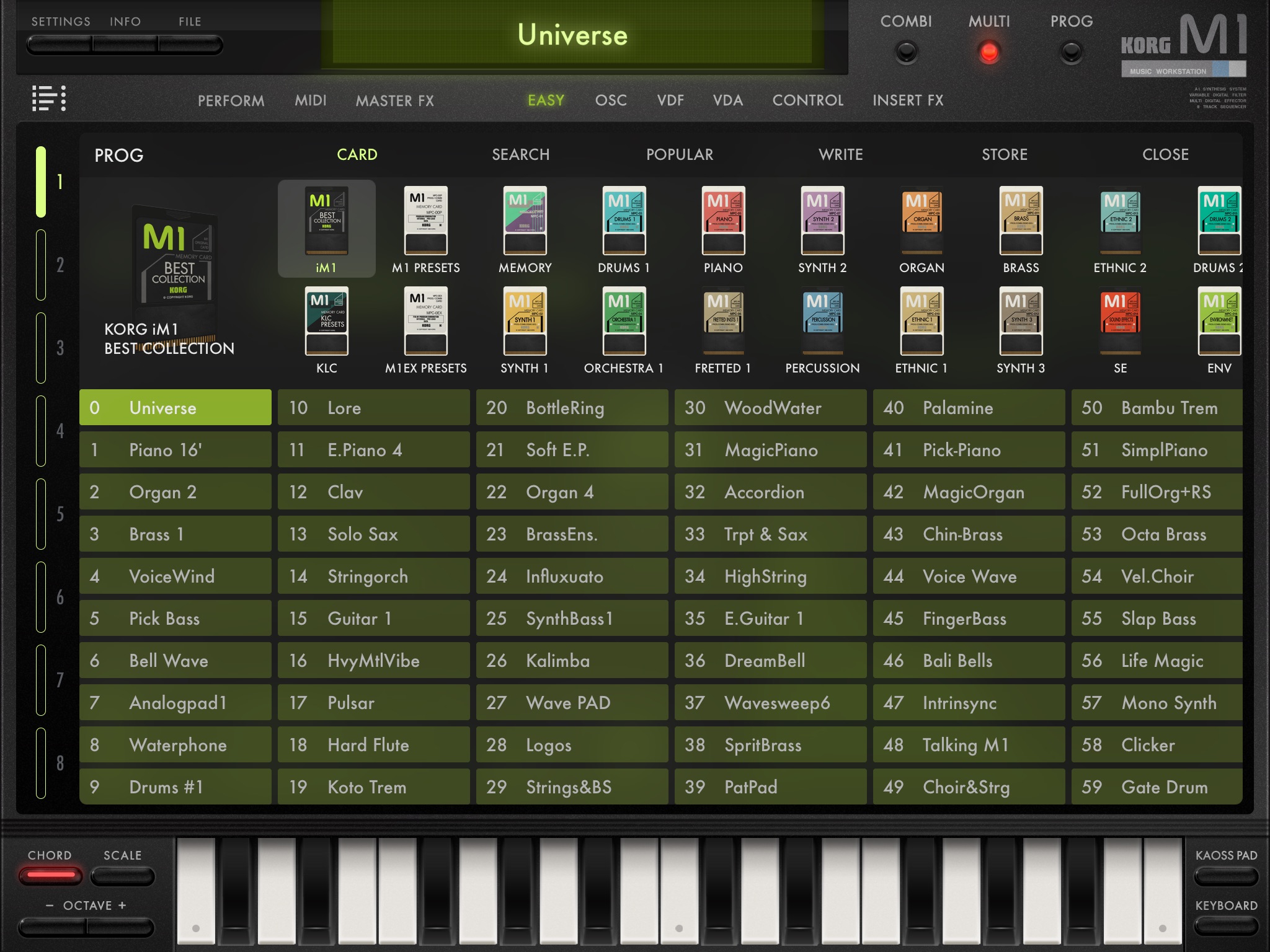 KORG iM1 screenshot 3