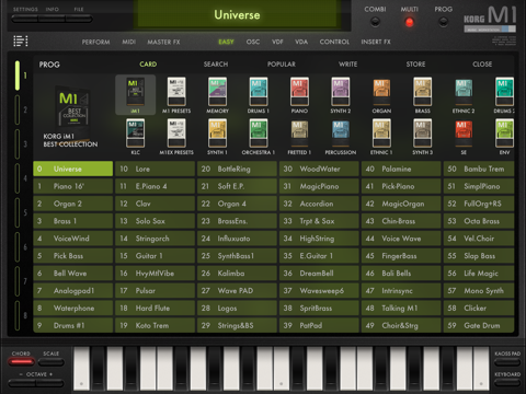 KORG iM1 screenshot 3