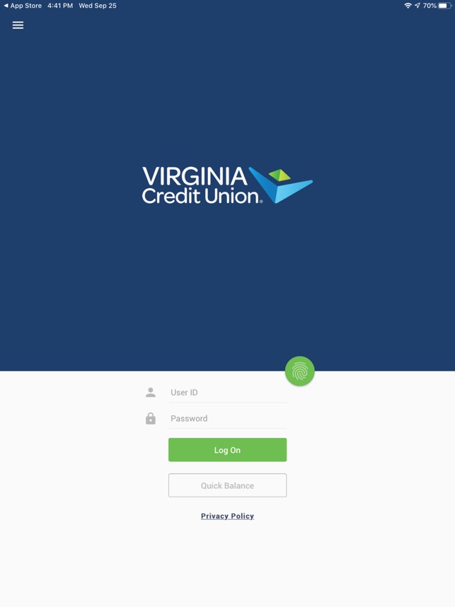 Does Virginia Credit Union have an app?