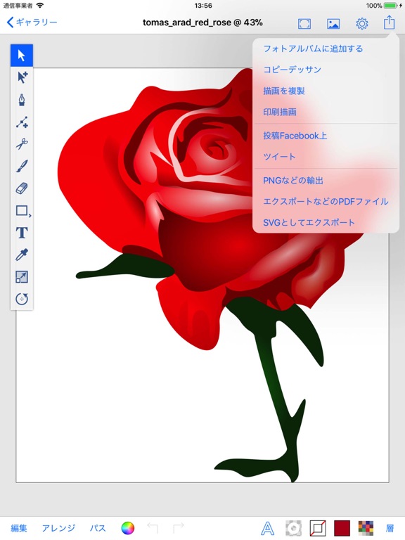 iPad Proのためのプロフェッショナルなベクトルエディタのおすすめ画像1