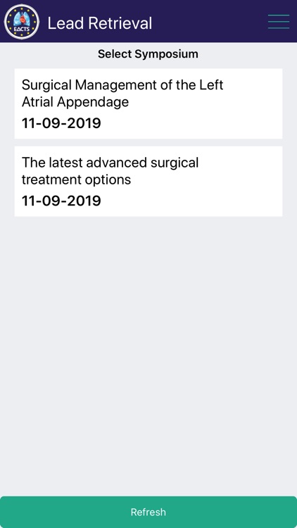 EACTS Lead Retrieval screenshot-3