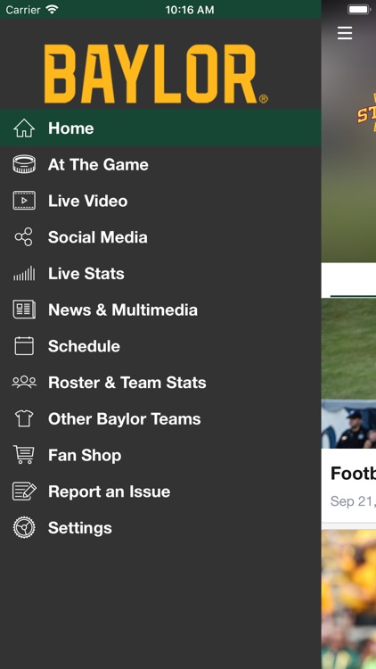 Baylor In-Game