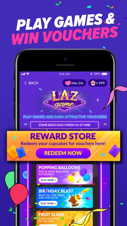 Lazada - Birthday Party 27 Mar screenshot-5