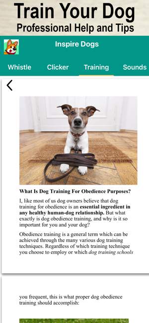 Dog Training, Whistle, Clicker(圖4)-速報App