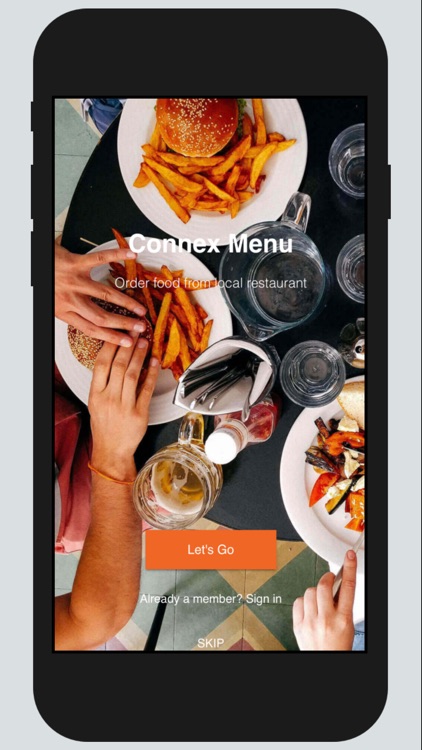 Connex Menu App