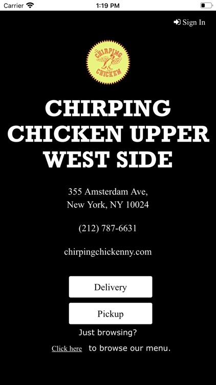 Chirping Chicken Original