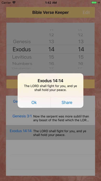 Bible Verse Keeper